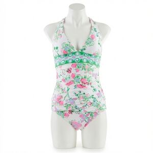 NEW LILLY PULITZER lagoon sarong hipster bottom in multi orchids on the avenue s